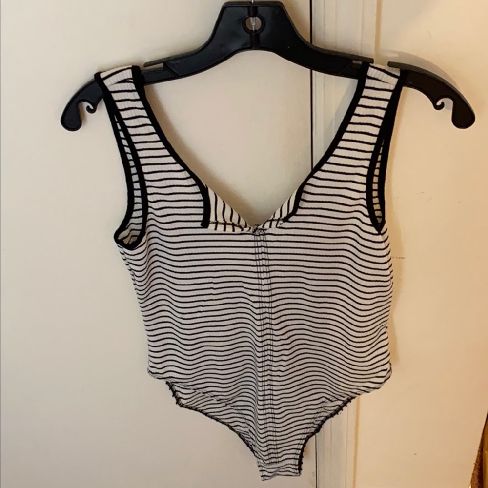 Striped Bodysuit